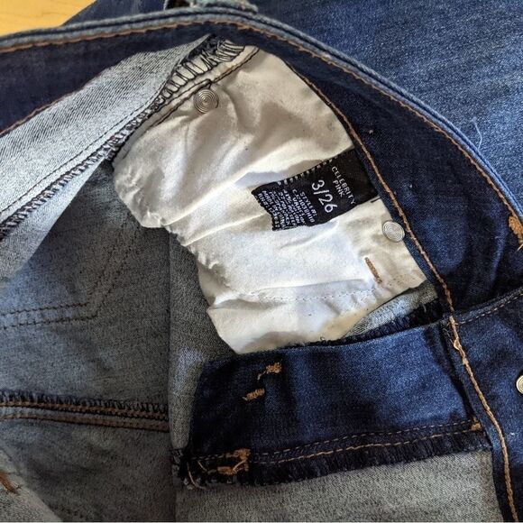 CELEBRITY PINK mid rise Y2K skinny jeans size 26 G2 - Picture 11 of 16